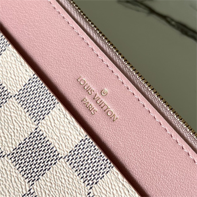 L.V Slim Purse Damier Azur Canvas N80348