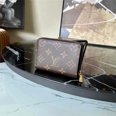 LV Lou Wallet Monogram and Monogram Reverse coated canvas M81461