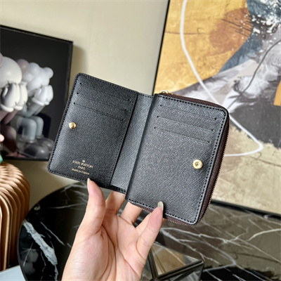 LV Lou Wallet Monogram and Monogram Reverse coated canvas M81461