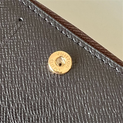 LV Lou Wallet Monogram and Monogram Reverse coated canvas M81461