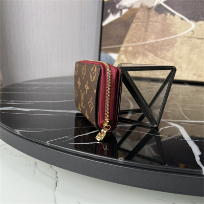 LV Lou Wallet Monogram Canvas and Smooth Calfskin M81875