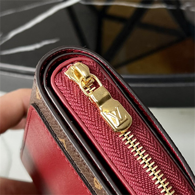 LV Lou Wallet Monogram Canvas and Smooth Calfskin M81875