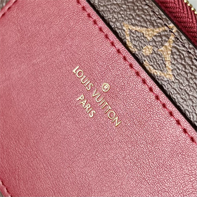 LV Lou Wallet Monogram Canvas and Smooth Calfskin M81875