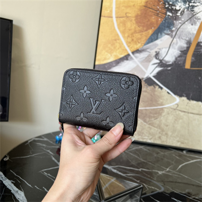 LV Zippy Coin Purse Monogram Empreinte Black M60574
