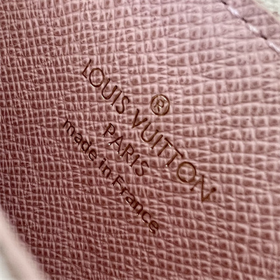 LV Card Holder Recto Verso Damier Azur Canvas Pink N60498