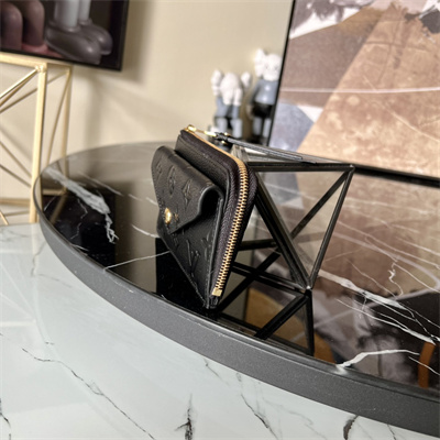 LV Card Holder Recto Verso Monogram Empreinte Black M69421