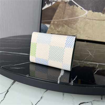 L.V Victorine Wallet Damier coated canvas Pistachio Green N40750