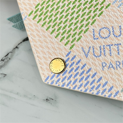 L.V Victorine Wallet Damier coated canvas Pistachio Green N40750