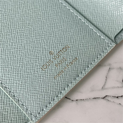 L.V Victorine Wallet Damier coated canvas Pistachio Green N40750