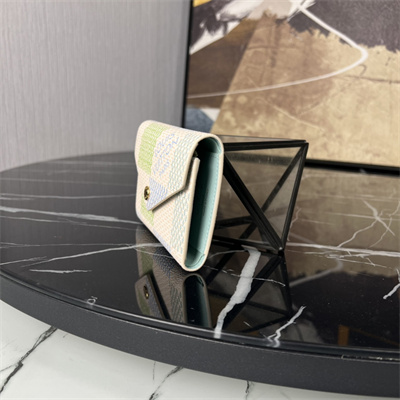 L.V Victorine Wallet Damier coated canvas Pistachio Green N40750