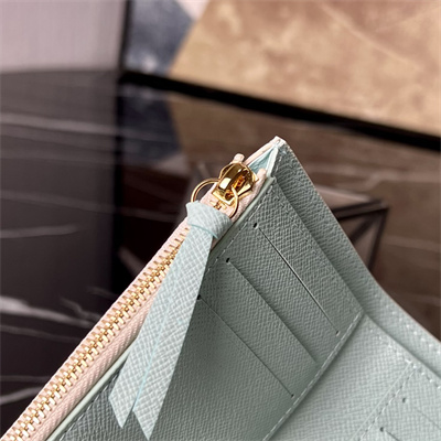 L.V Victorine Wallet Damier coated canvas Pistachio Green N40750