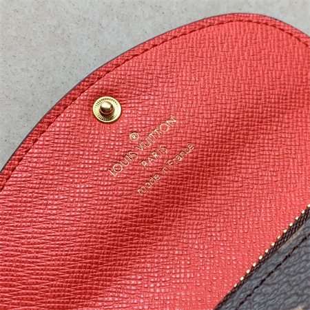 L.V Rosalie Coin Purse Monogram Canvas Inside Red M41939