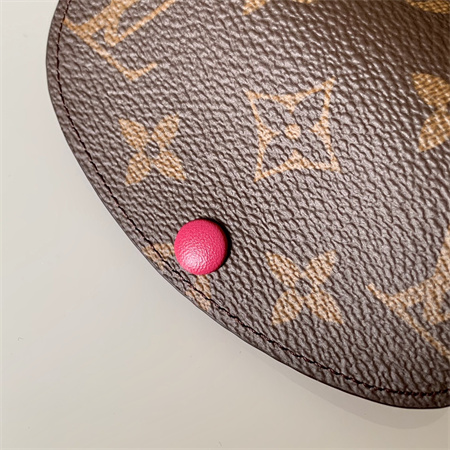 L.V Rosalie Coin Purse Monogram Canvas Inside Fuchsia M41939