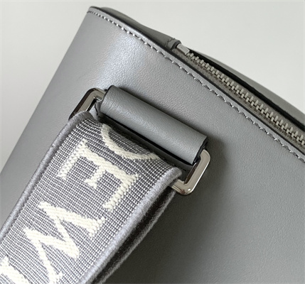 l0ew* anton sling bag in S*pple smooth calf and jacquard