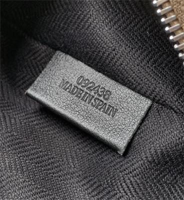 l0ew* anton sling bag in S*pple smooth calf and jacquard