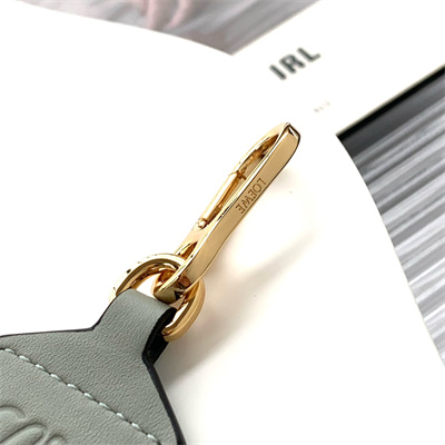 L0ew* anagram strap in jacquard and calfskin