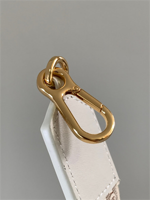 L0ew* anagram strap in jacquard and calfskin