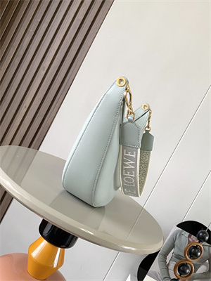 L0ew* luna bag in satin calfskin