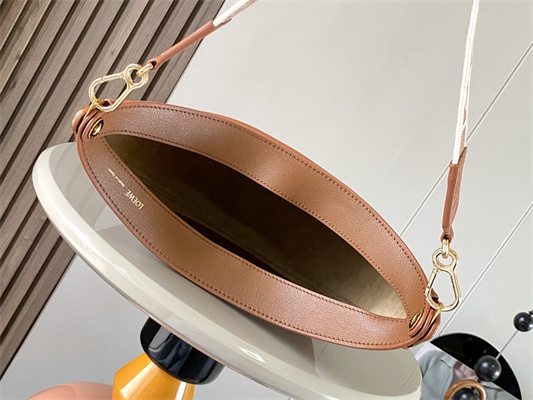 L0ew* luna bag in satin calfskin