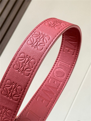 L0ew* mini puzzle bag in soft grained calfskin with wide strap