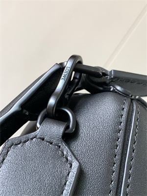 L0ew* mini puzzle bag in soft grained calfskin with wide strap