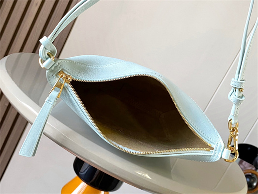 L0ew* puzzle fold pouch in shinny nappa calfskin