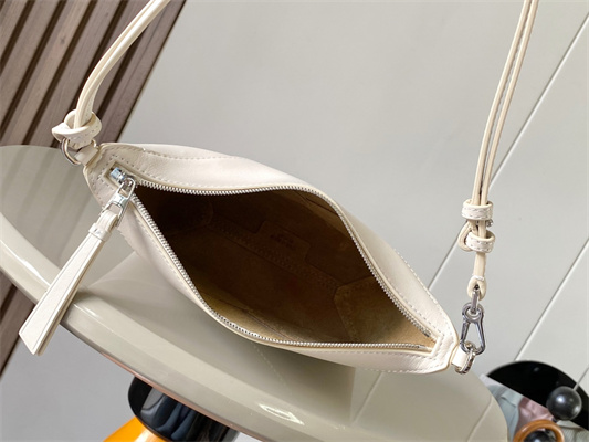 L0ew* puzzle fold pouch in shinny nappa calfskin