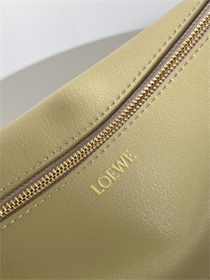 L0ew* puzzle fold pouch in shinny nappa calfskin