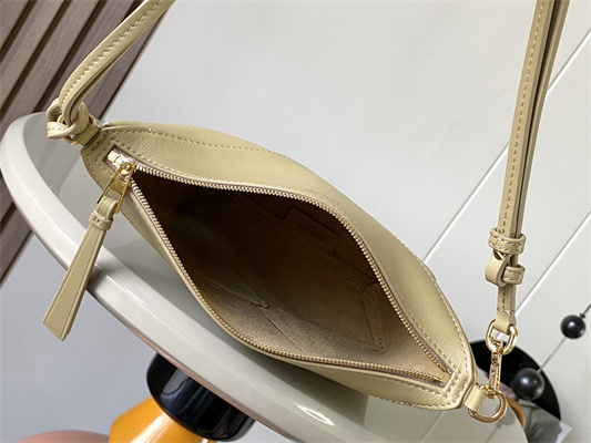 L0ew* puzzle fold pouch in shinny nappa calfskin