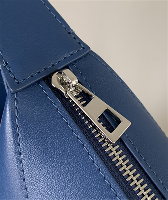 L0ew* puzzle fold wash bag in shiny calfskin