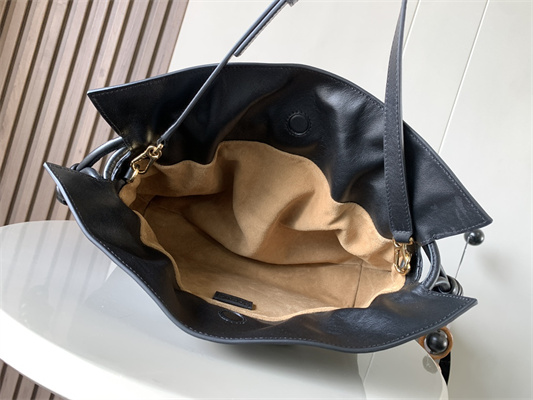 L0ew* medium flamenco clutch in nappa calfskin