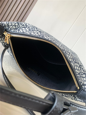 L0ew* cubi bag in anagram jacquard and calfskin