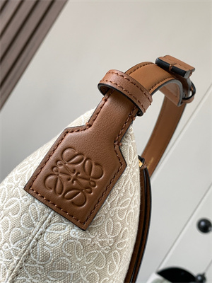 L0ew* cubi bag in anagram jacquard and calfskin