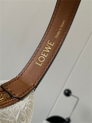 L0ew* cubi bag in anagram jacquard and calfskin