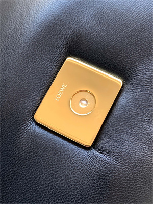 L0ew* mini puffer goya bag in shiny nappa lambskin