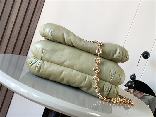 L0ew* mini puffer goya bag in shiny nappa lambskin