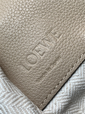 L0ew* compact hammock bag in soft grained calfskin