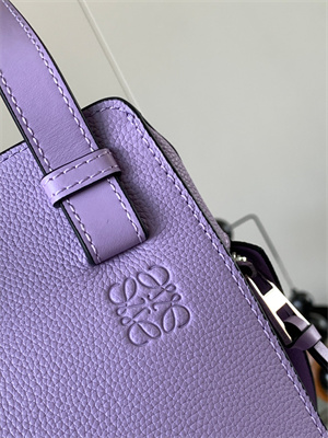 L0ew* compact hammock bag in soft grained calfskin