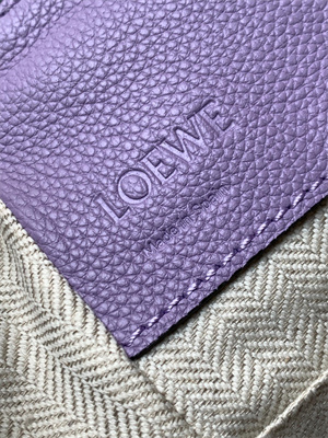 L0ew* compact hammock bag in soft grained calfskin