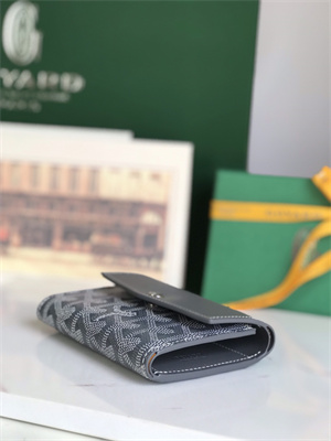 Go*ard saint-gabriel wallet Go*ardine canvas & vauzelles calfskin