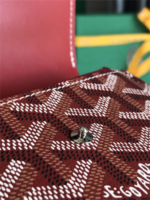 Go*ard saint-gabriel wallet Go*ardine canvas & vauzelles calfskin