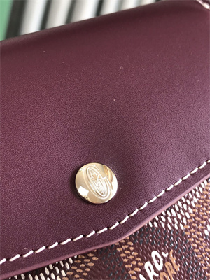 Go*ard saint-gabriel wallet Go*ardine canvas & vauzelles calfskin