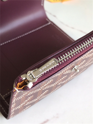 Go*ard saint-gabriel wallet Go*ardine canvas & vauzelles calfskin