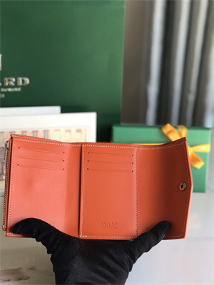 Go*ard saint-gabriel wallet Go*ardine canvas & vauzelles calfskin