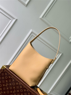 L.V Low Key Hobo PM Bag Smooth Calfskin M25353