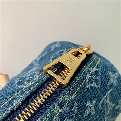 L.V Papillon Monogram Denim canvas M46830