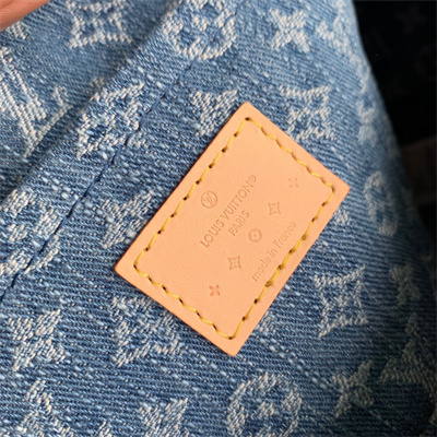 L.V Papillon Monogram Denim canvas M46830