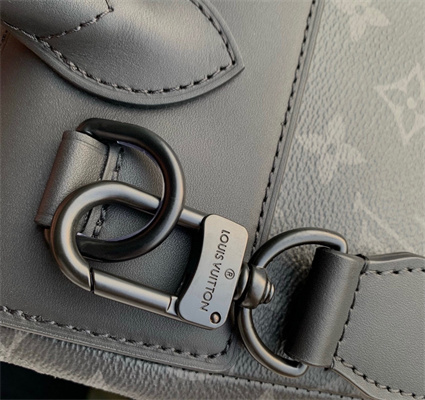 L.V Steamer PM Bag Monogram Eclipse coated canvas M46953