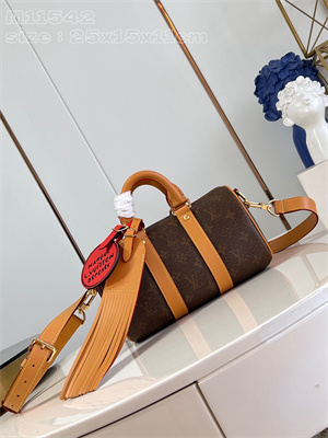 L.V Keepall Bandoulière 25 Monogram Dust coated canvas M11542