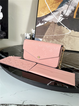 L.V Felicie Pochette Monogram Emprenite Pink M64064